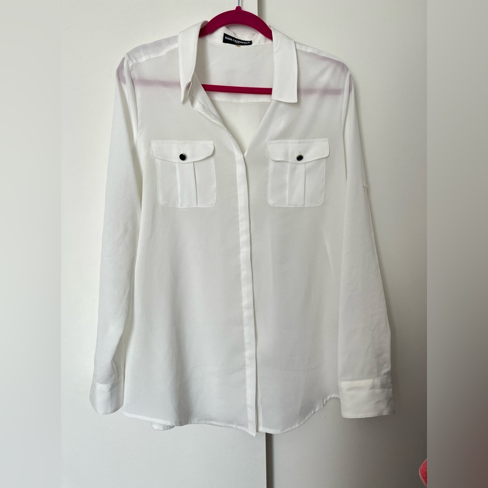 Karl Lagerfeld longsleeves with pockets size L